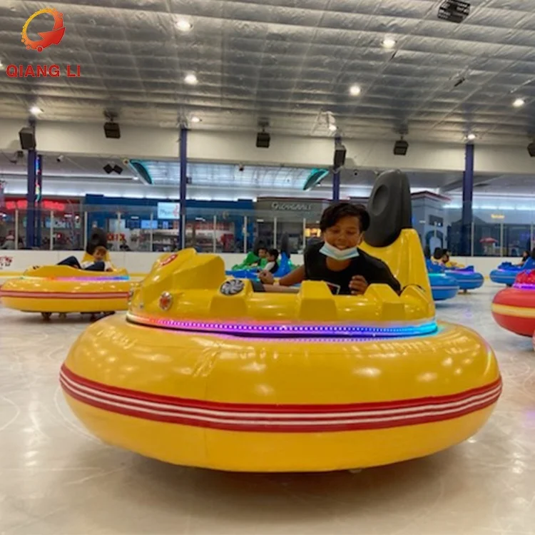 amusement park rides Battery Children Ice Electric Ufo Adult Inflatable Bumper Car For Kids