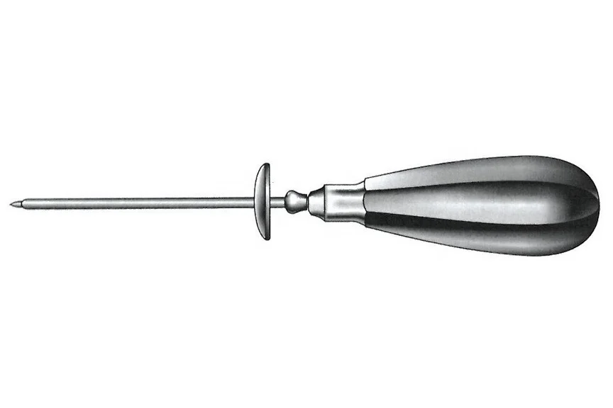 Standard Cattle Trocar Stainless Steel / Live Stock Veterinary Trocar Stainless Steel Pierce Trocars Professional Instruments