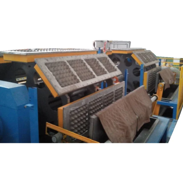 Automatic egg box machine environmentally friendly waste pulp paper recycle line egg tray making machine