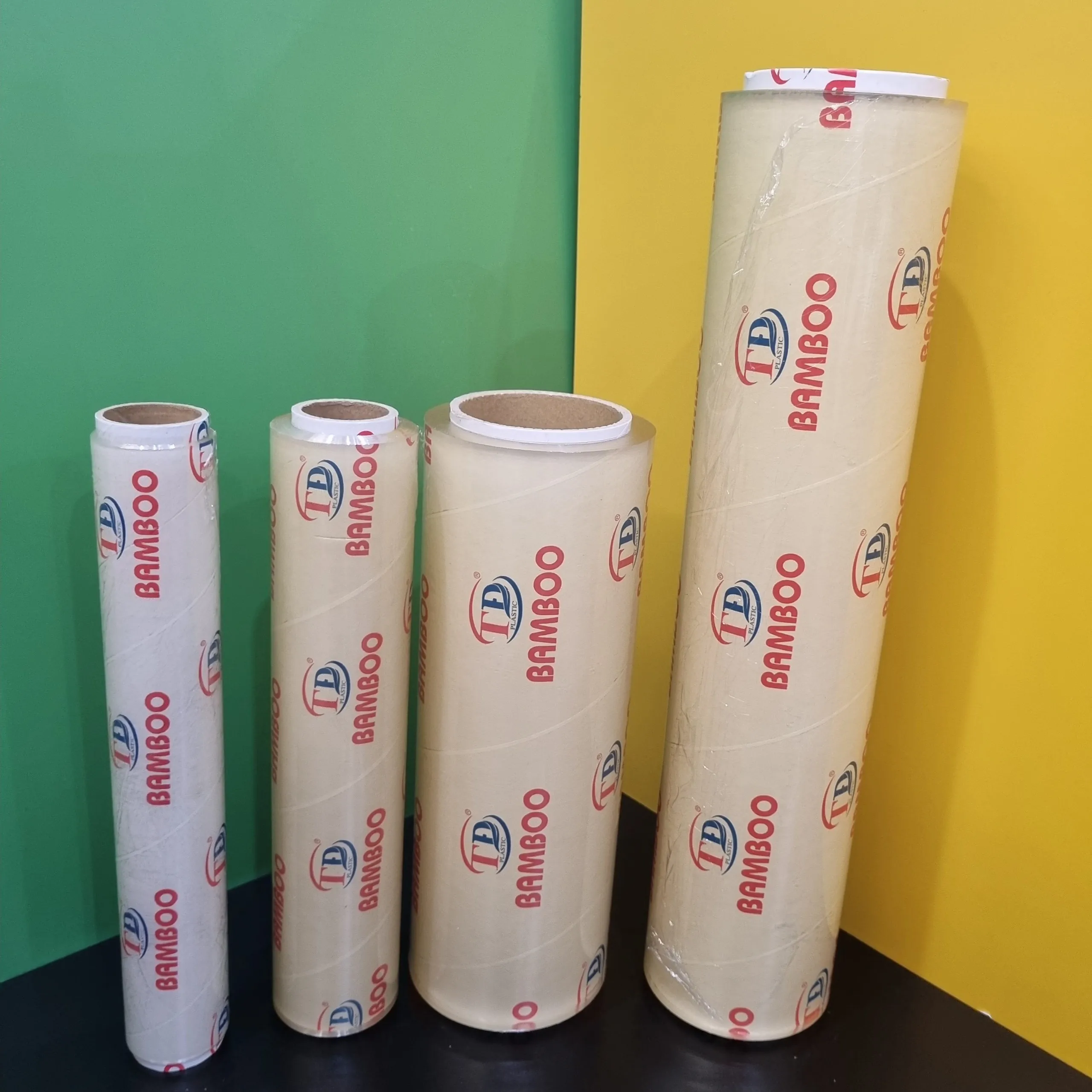 Flash sale Manufacturer price Food Fresh Keeping Packing PVC Cling Film Stretch Wrap Food Grade Jumbo Roll best selling products