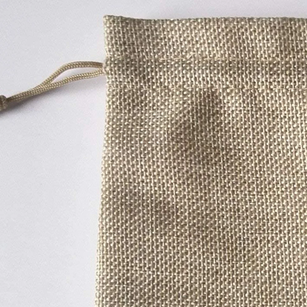 Best Eco-Friendly Custom Jute Bags with Canvas Material Cotton Handle and Beach Shopping Logo Available at Wholesale Price