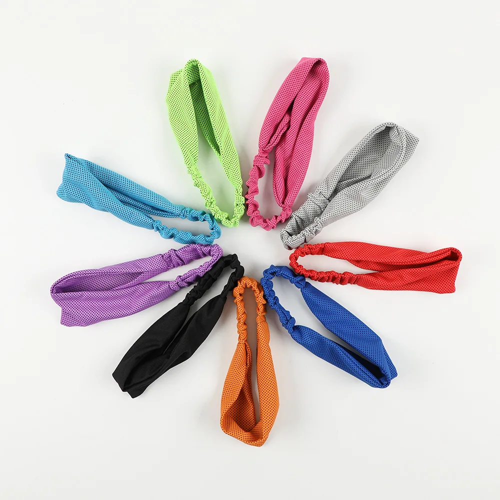 Женская эластичная повязка на голову для йоги