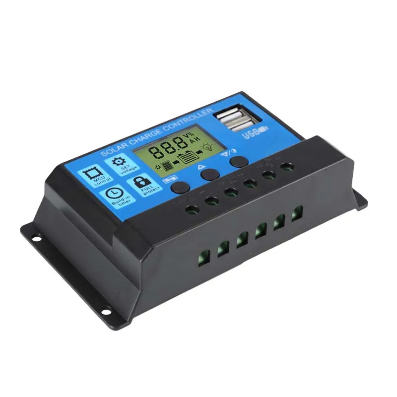Wholesale Mppt Wind  Solar Hybrid Charge Controller 10A 20A 30A 60A Street Lamp System Charging Controller
