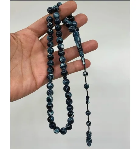Islam New Design Agate Rosary Jewelry Muslim Prayer Beads Mixed colors Resin Amber Tesbih Tasbeeh Subhah Misbaha