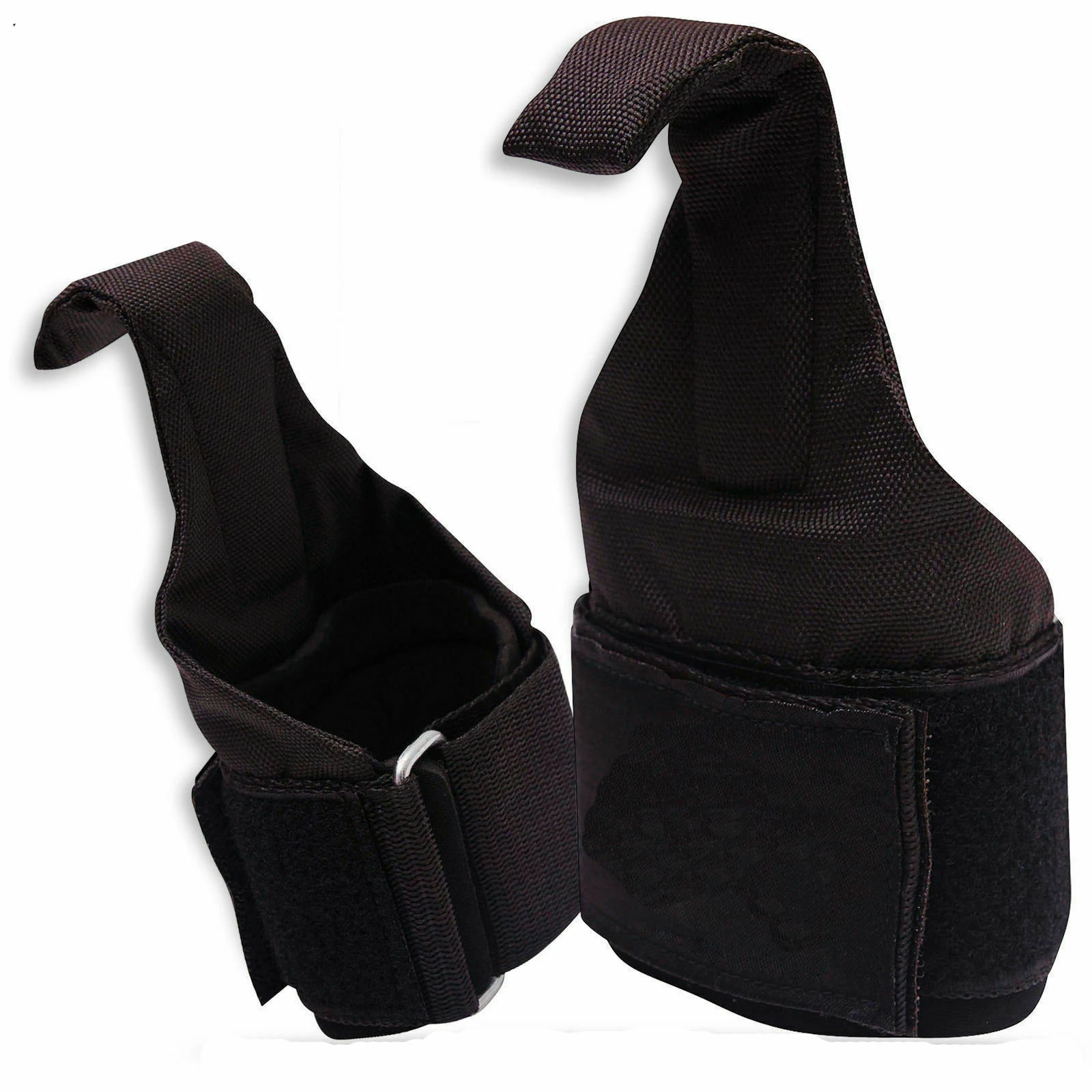 Premium Quality Heavy Metal Weightlifting Iron Mat Hook Neoprene Fitness Accessories Steel & Polyester Material Strap Gym Use