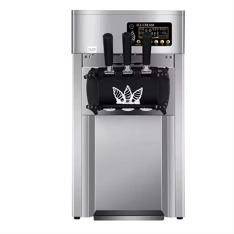 Italian Ice Cream Machine commercial Soft ice cream maker Manufacturer Soft Serve Ice Cream Machine for sale