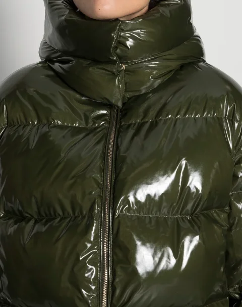 Shiny Puffer Jacket Vest with Custom Logos embroidery Printing at Wholesale For Men and Women Best Quality Jacket