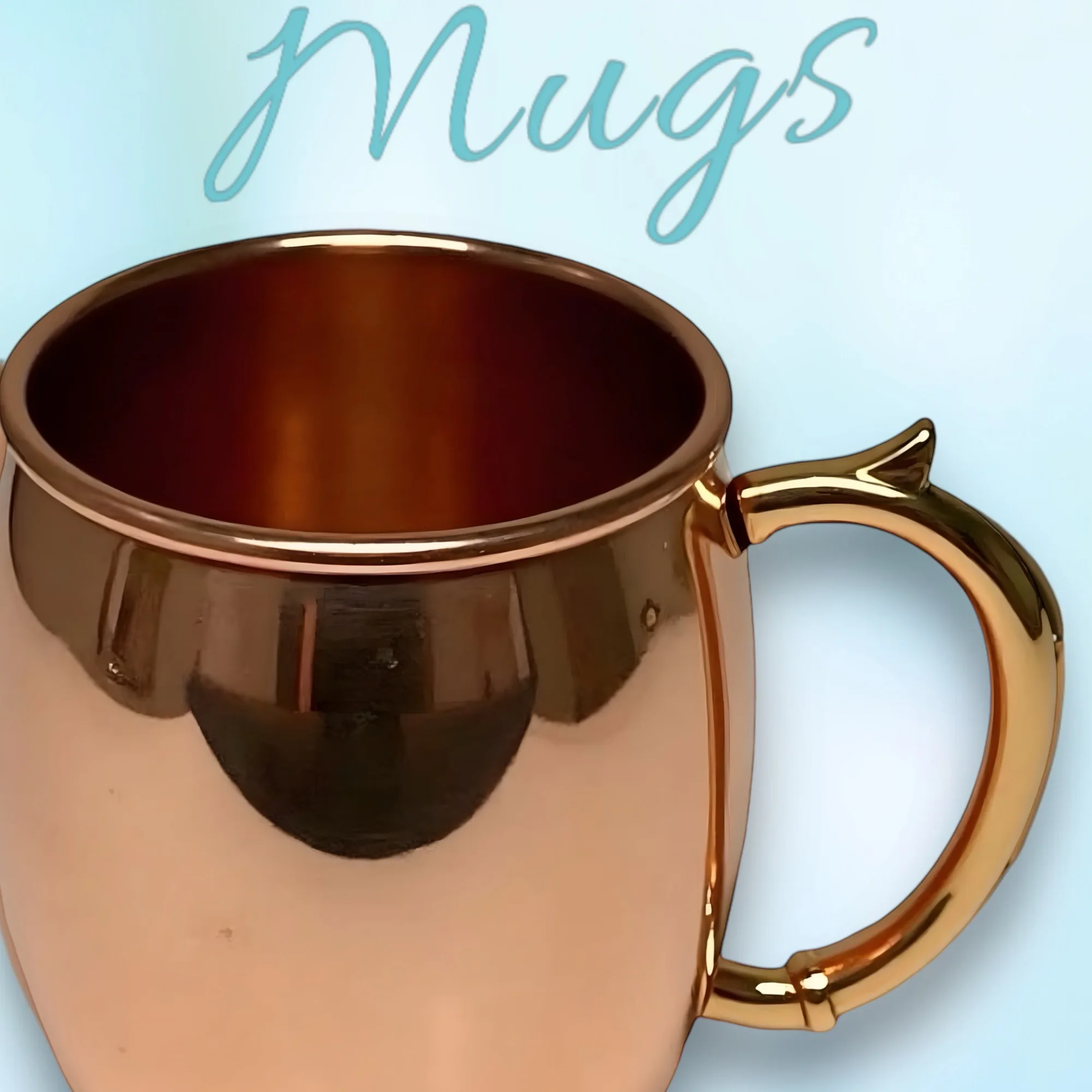 Best Ayurveda Lifestyle Moscow Mule Mug High Quality Food Grade Copper Stainless Steel Brass Handle 14oz Eco-Friendly Gifts