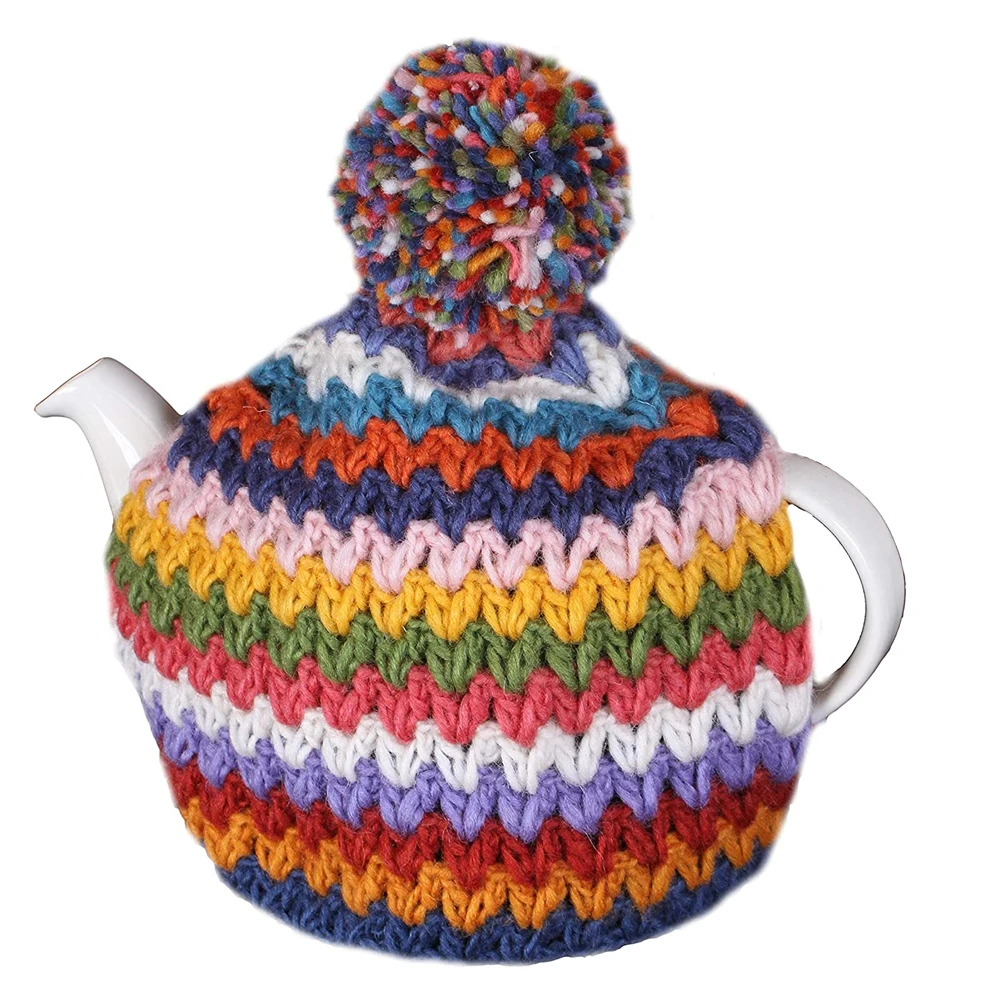 2022 Whole sale price Customized pattern handmade tea cozy fancy machine washable tea pot