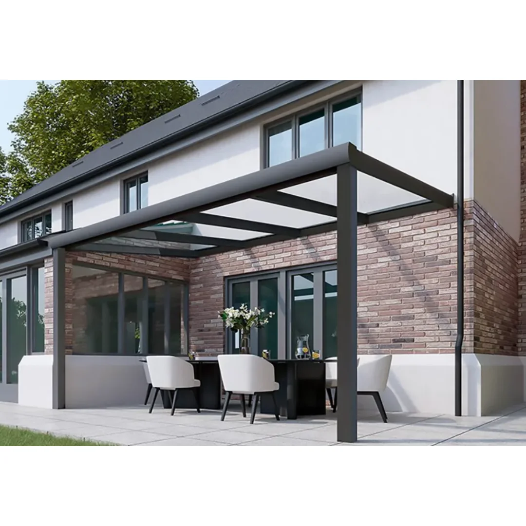 Garden Buildings Aluminum Terrace Cover Waterproof Patio Canopy Patio Cover