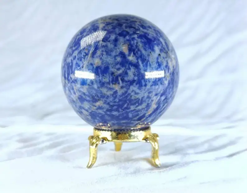 Wholesale BLUE SODALITE CRYSTAL BALL Healing Sodalite Sphere Ball Top Quality Sodalite Agate Sphere Buy From ASY CRYSTAL EXPORT