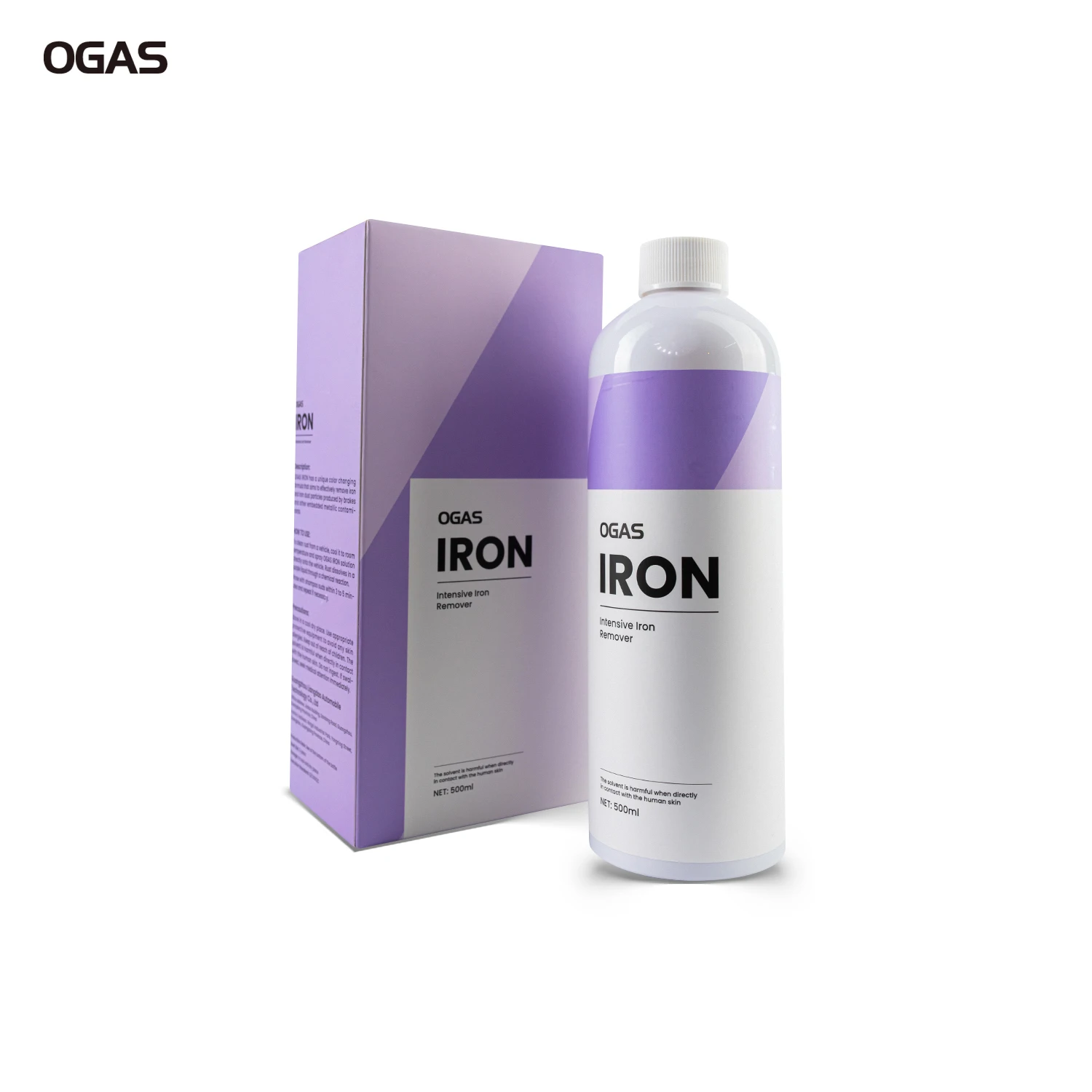 OGAS Iron - Iron And Rust Remover Spray for Car Detailing  Removes Iron Particles in Car Paint Motorcycle RV & Boat rust remover