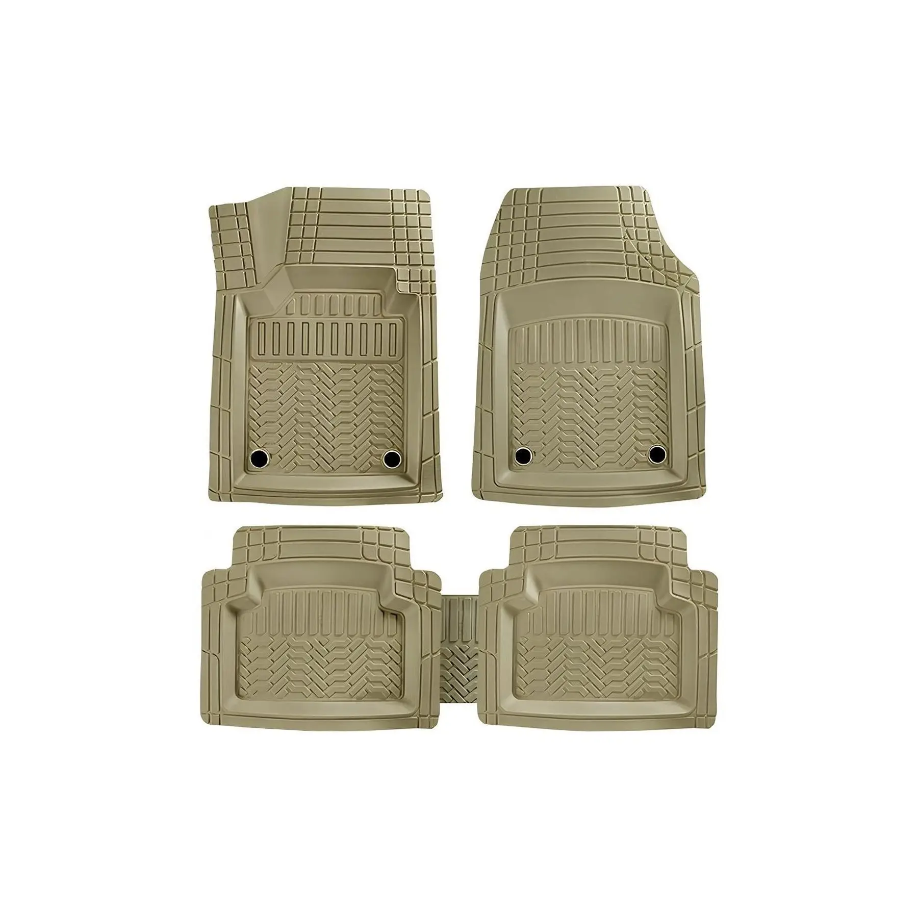 Volkswagen Sharan Compatible 4D Pool Boxed Maximum Mat Beige