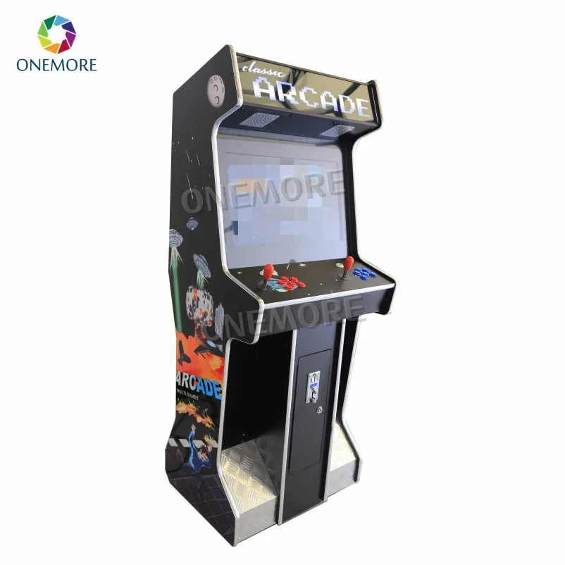 Retro 26 Inch LCD Coin Operated Arcade Upright Multi Games Stand Up Arcade Game Machine