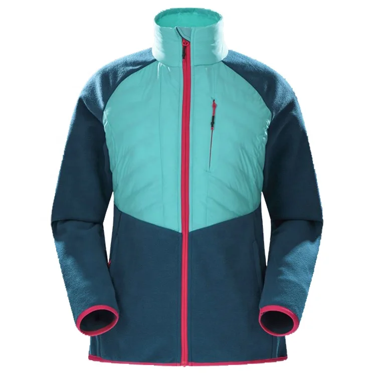 Cheap Price Comfortable Warm Quilted Coat Windproof Polyester Women Winter Black Bomber Softshell Varsity Jacket