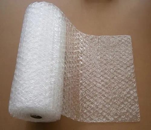 High quality strong enough protective packaging wrap sheet inflatable air cushion bubble column film roll