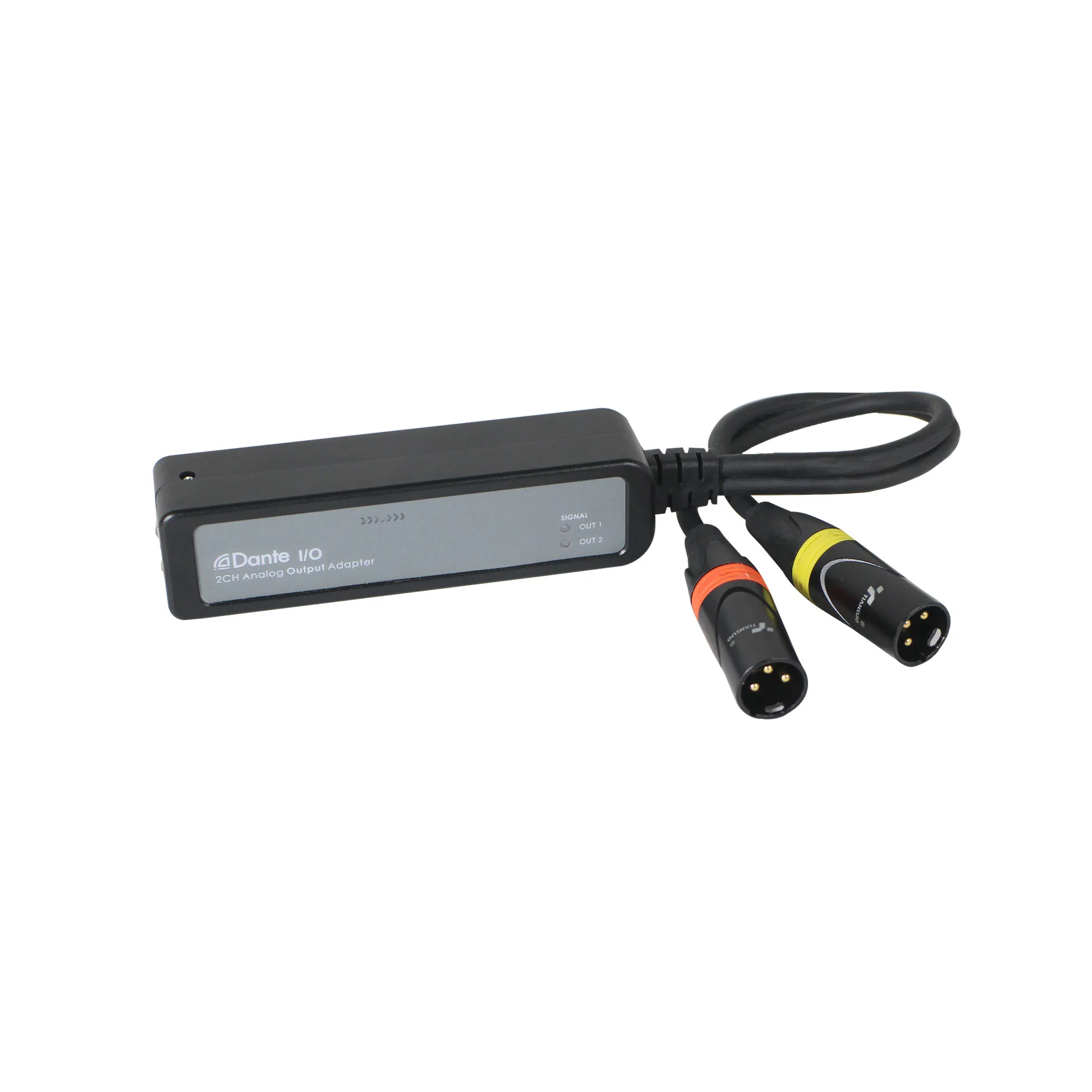 M 2-Channel Dante Converter Digital Dante Network Audio To Analogue Output Dante Converter Powered By Poe Injector