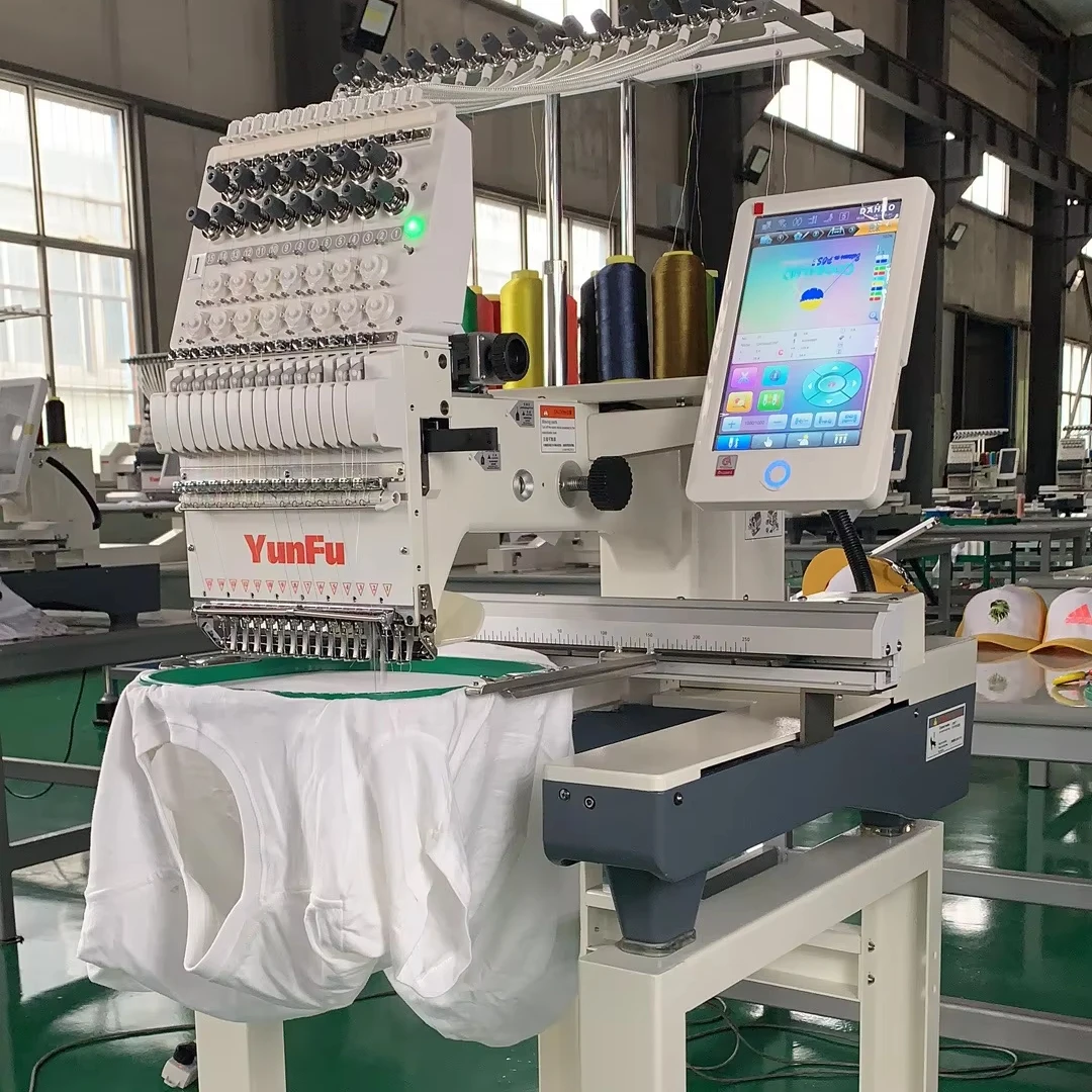 Multifunctional tajima DAHAO computer industrial automatic garment shops cap tshirt embroidery machine