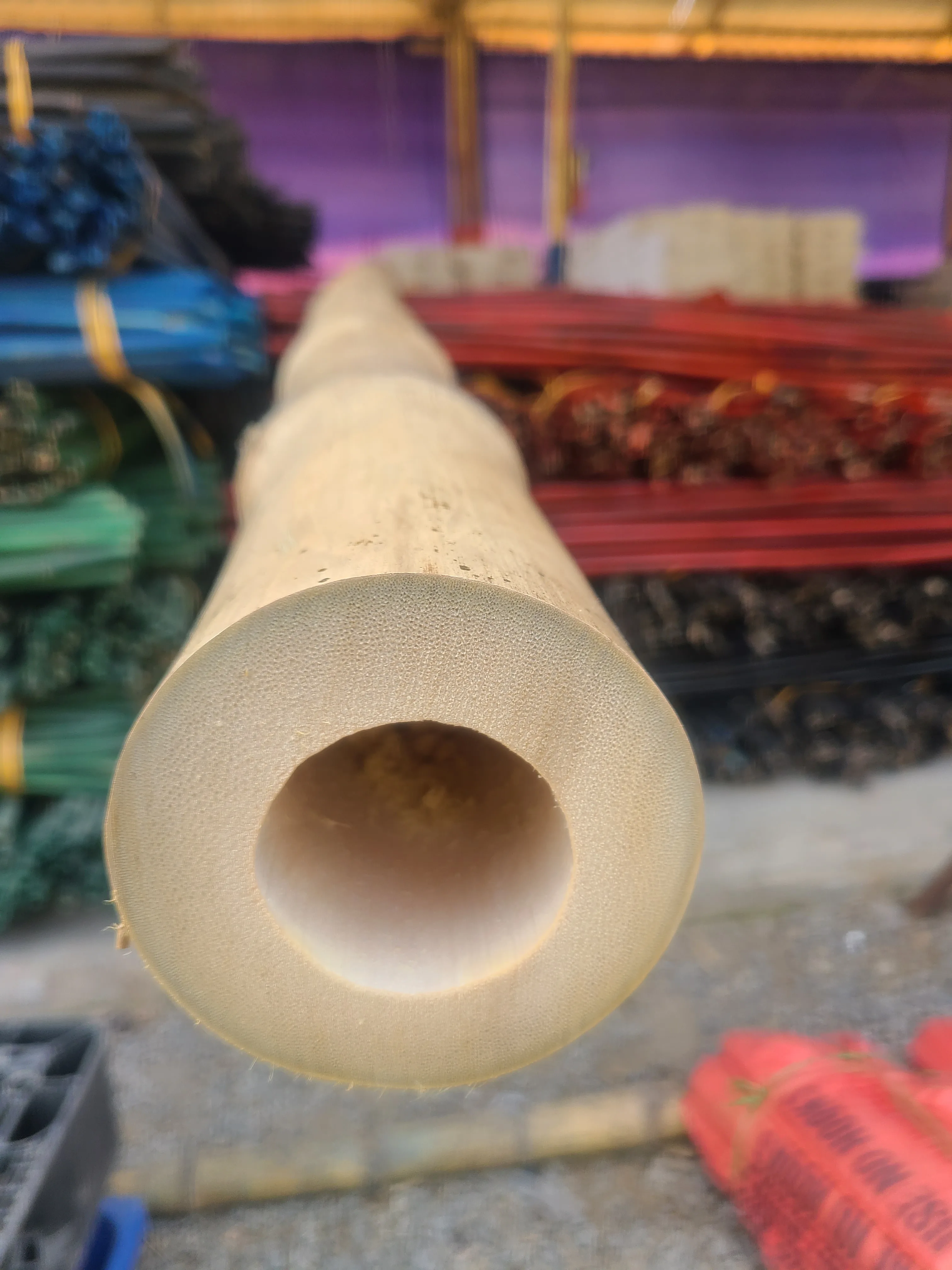 Sustainable bamboo high quality strong bamboo pole for garden decoration in Vietnam