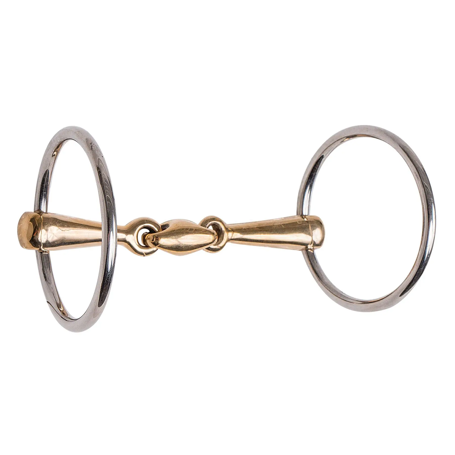 Sweet Iron Flat Ring Egg but w/ Lozenge Equestrian Decorative Lozenge Snaffle Bit Manufacturer By Hashir International