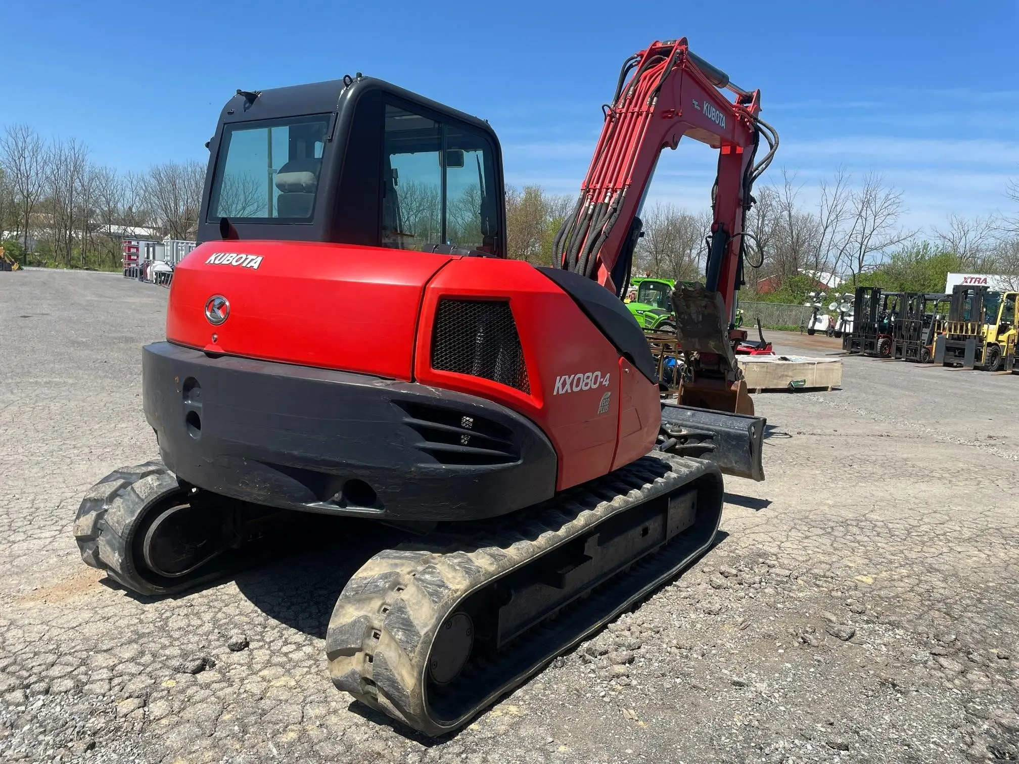 2020 Многоцелевой 8 тонн K080-4 экскаватор KUBOTA для строительных работ в наличии