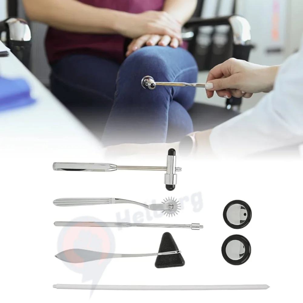 Percussion Hammer 5 in 1 Medical Neurological Hammer Muscle