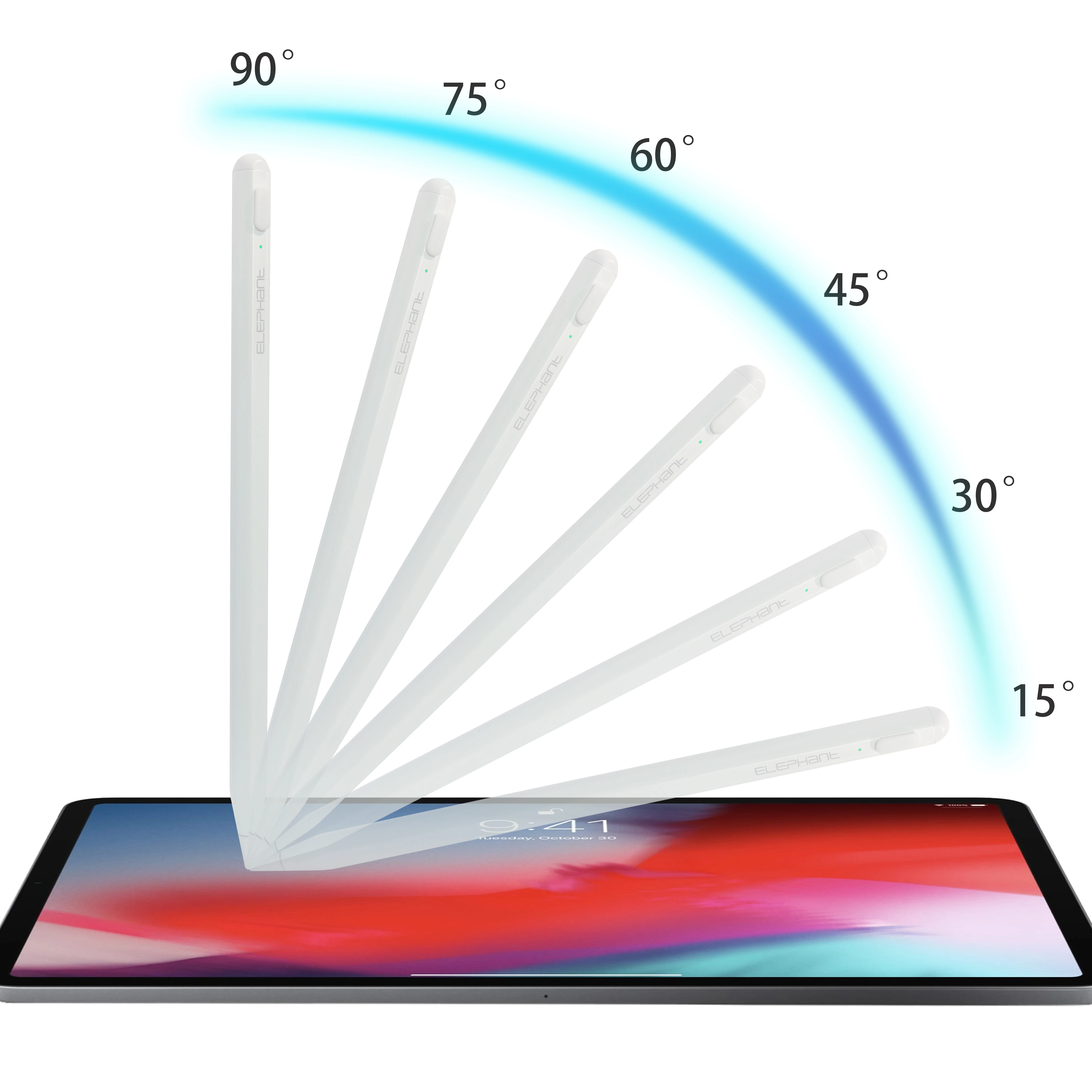 Elephant brand Stylus pen fine point touch screen magnetic design digital pencil for ipad