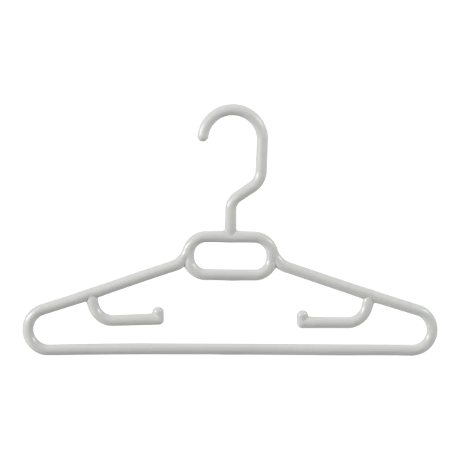 Hara Durable Anti-Slip Plastic Baby Hanger 181 Clothes Rack for Home Use Laundry for Babies