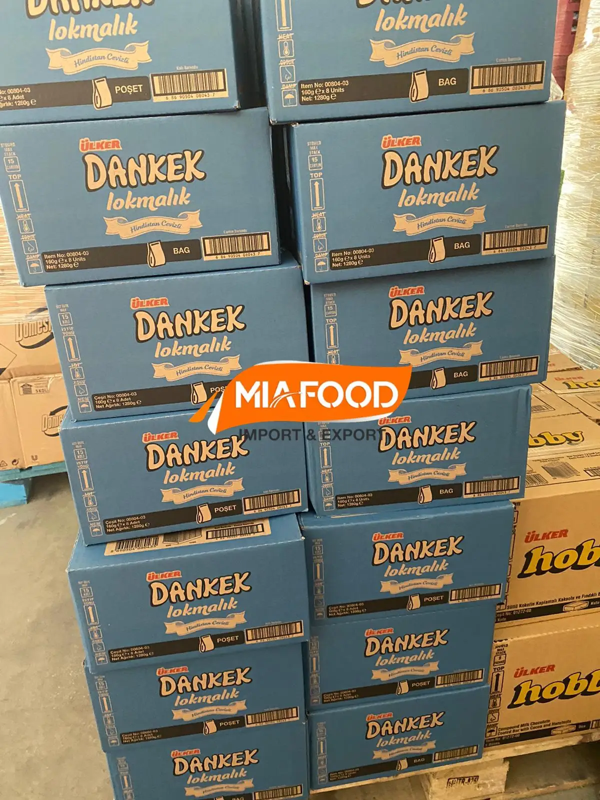 Ulker Dankek Roll Cake With Chocolate 235 gr x 8 All The Time Fresh Stock and New Date From Turkey