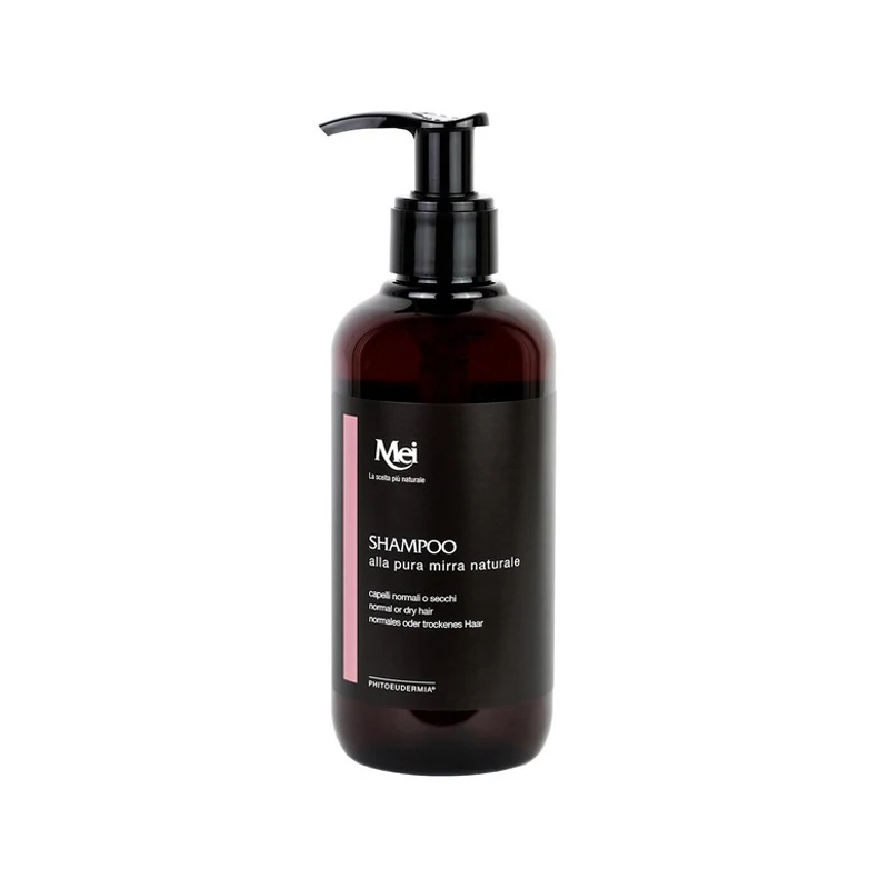 High Quality Premium Made in Italy Natural Myrrh Shampoo Nourishing brightening renewing ready for export