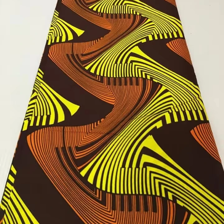100% polyester fabric Wax Printed  polyester Fabric For Women latest Ankara styles 2024  viscose/polyester fabric