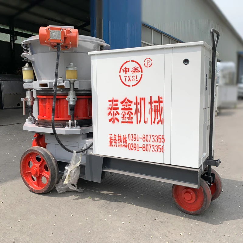 Refractories spraying machine for cement kilns shotcrete equipment for sale