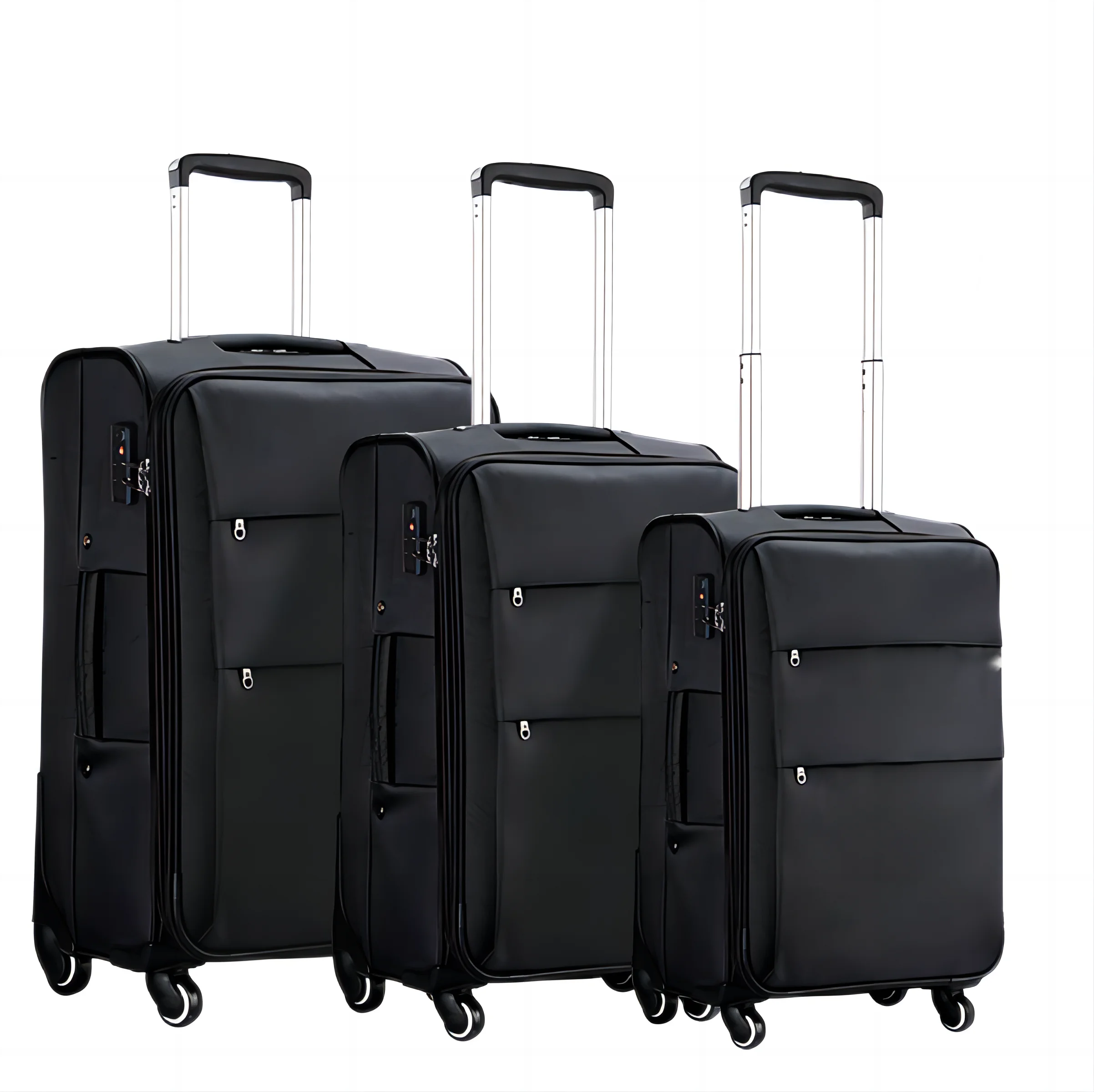 Pailox oxford suitcase sets luggage expandable suitcase set luggage fabric bags traveling oxford spinner luggage sets nylon