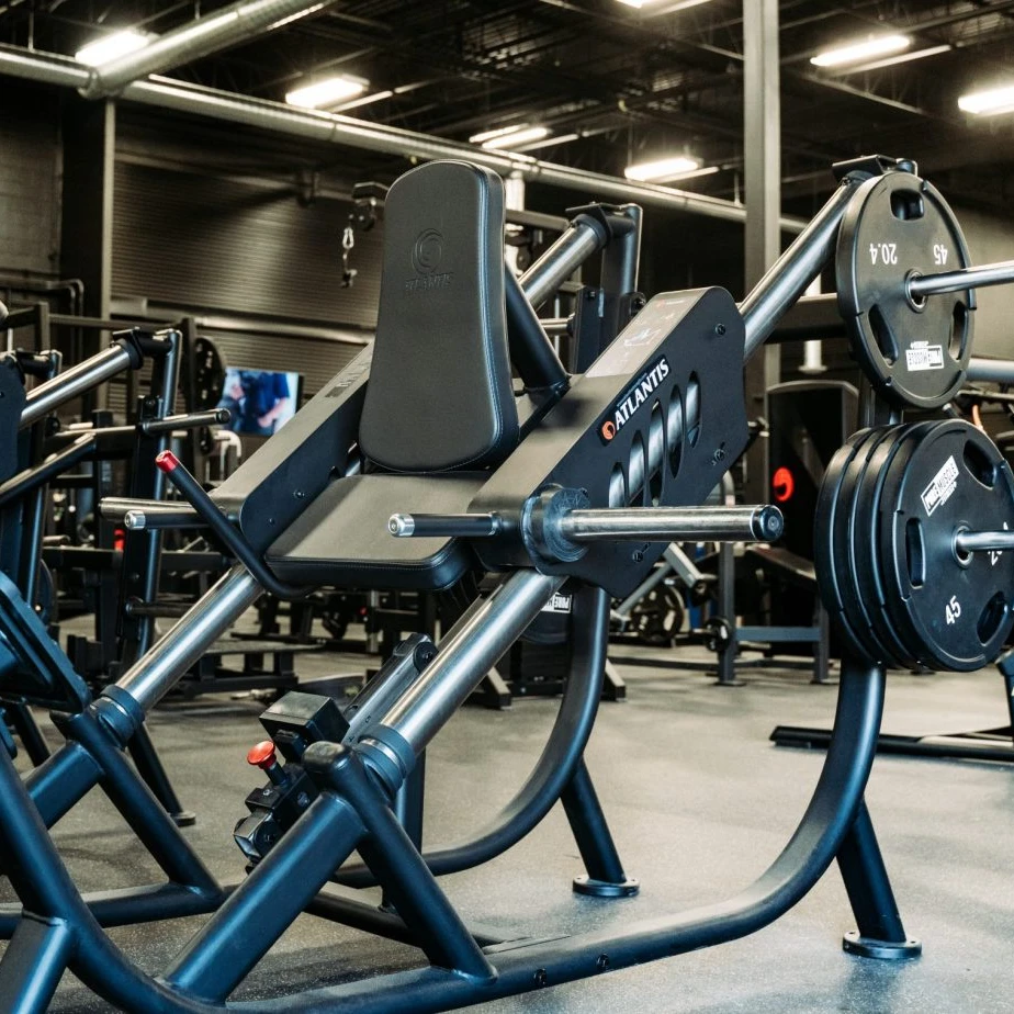 Gym Equipment Strength Training Plate Loaded Machines 45 Degree Leg Press