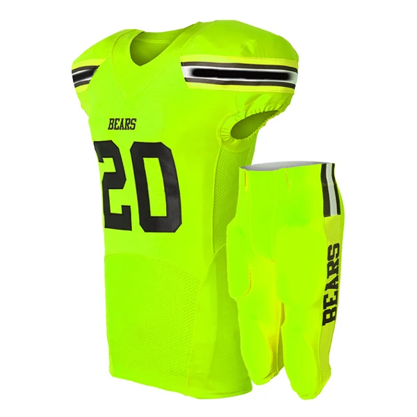 Custom American Football Uniforms NCA Football Uniform Sublimation American Football Wear