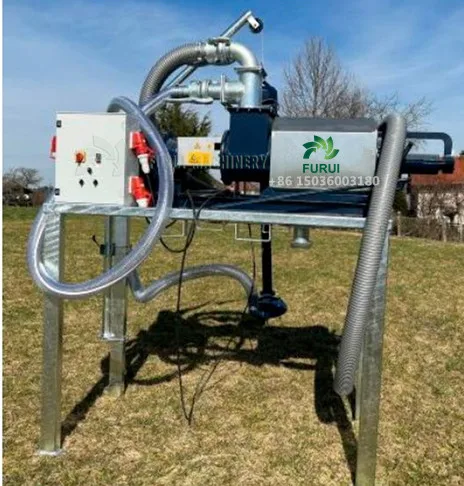 Hot sale cow dung separator/slurry solid liquid separator/automatic chicken manure cleaning machine
