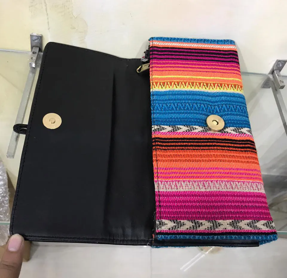 Classy And Stylish Clutch/Wallet For Women & Girls Designer rajasthani work Classy look Clutch in good price