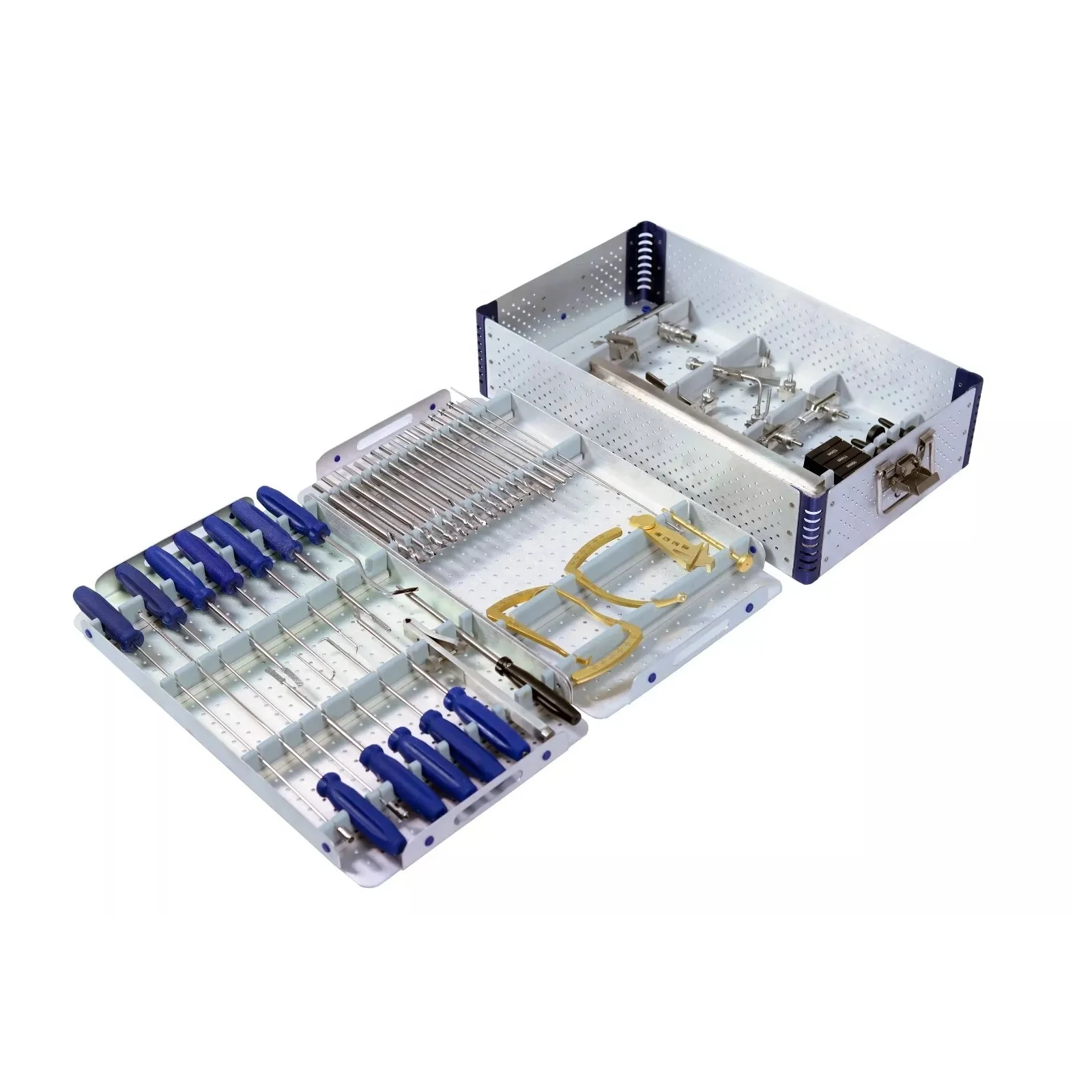 Wholesale New Model Factory Direct Supplier ACL PCL Knee Arthroscopy Surgical Instruments Orthopedics Set 48 Pcs