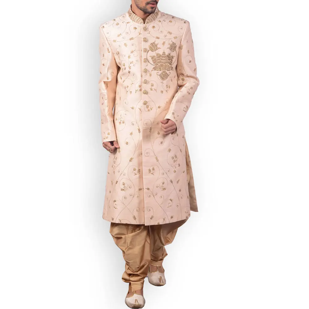 Embroidered Designer Sherwani Groom Wedding Sherwanis Men Customized Design Sherwani Readymade Collection For Men