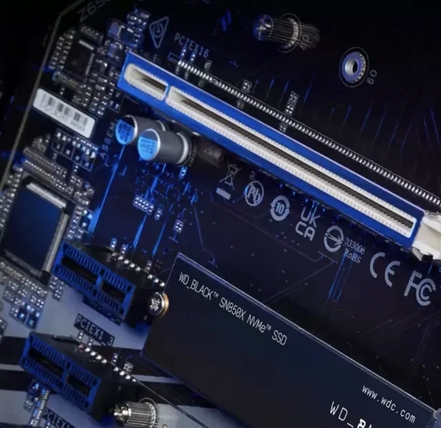 Western Digital WD SN850X NVMe SSD 1TB 2TB 4TB high-performance  NVMeTM storage with PCIe Gen4