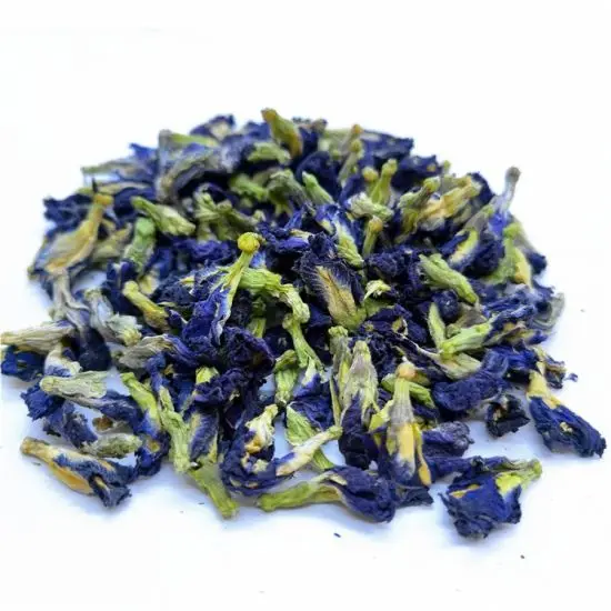 High Quality Dried Butterfly Pea Flower Tea Butterfly Pea Blue Matcha from India (THE ELITE HERBAL)