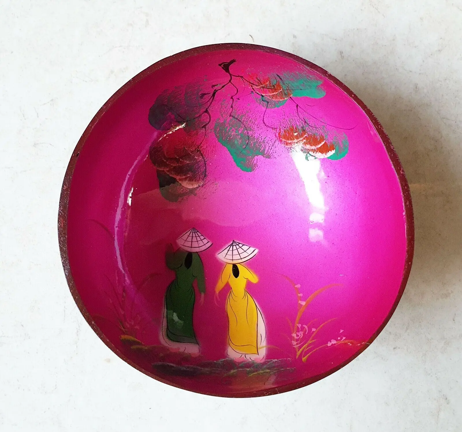 Ручная работа, лак, чаша из кокосовой скорлупы, декоративные чаши, большое количество, индивидуальная Настройка, принимается Премиум, лучший продавец