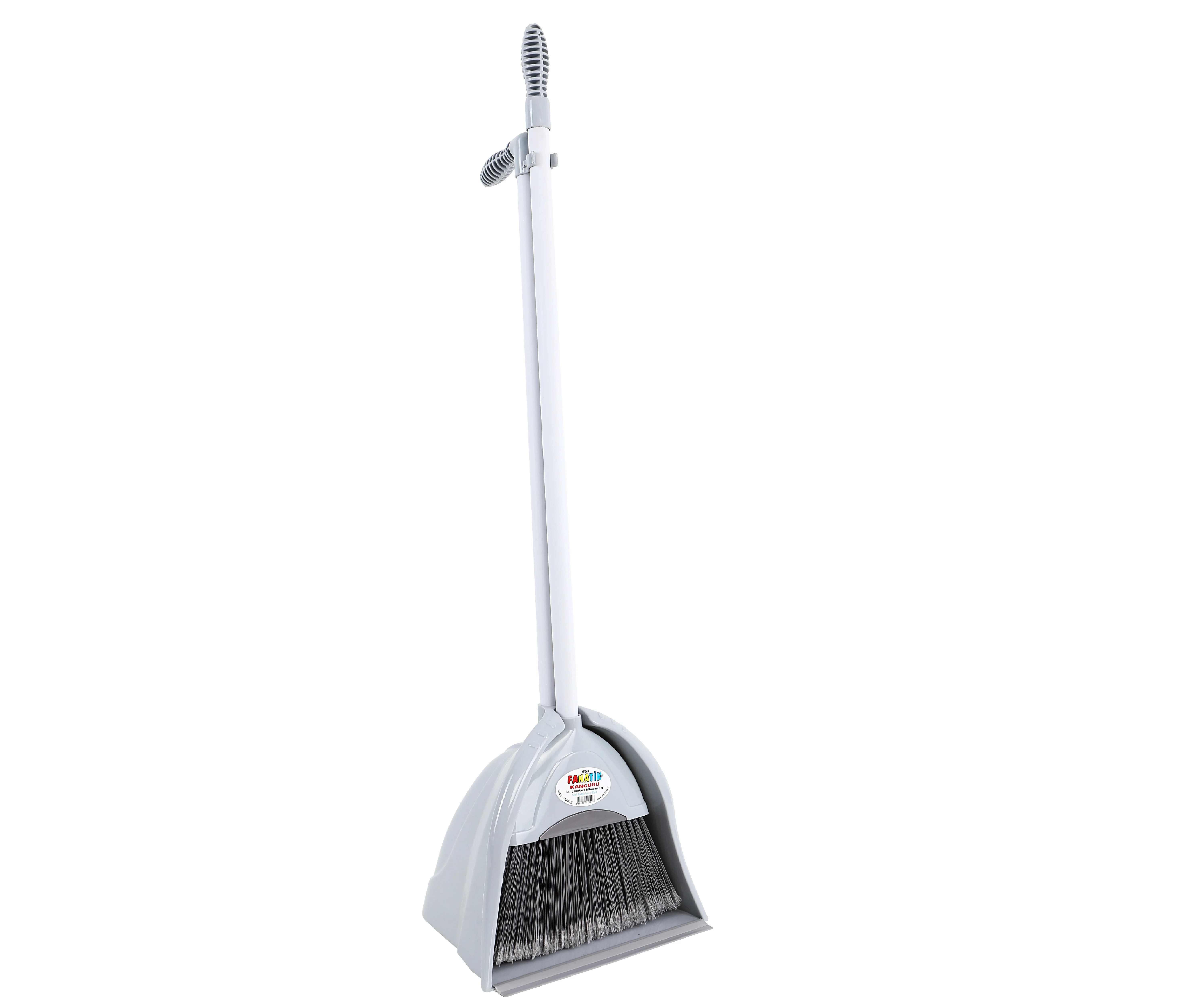 Multifunction Dust Cleaner Dustpan Broom Set Lobby Rubber Brush Long Handle Easy to Sweep Economic