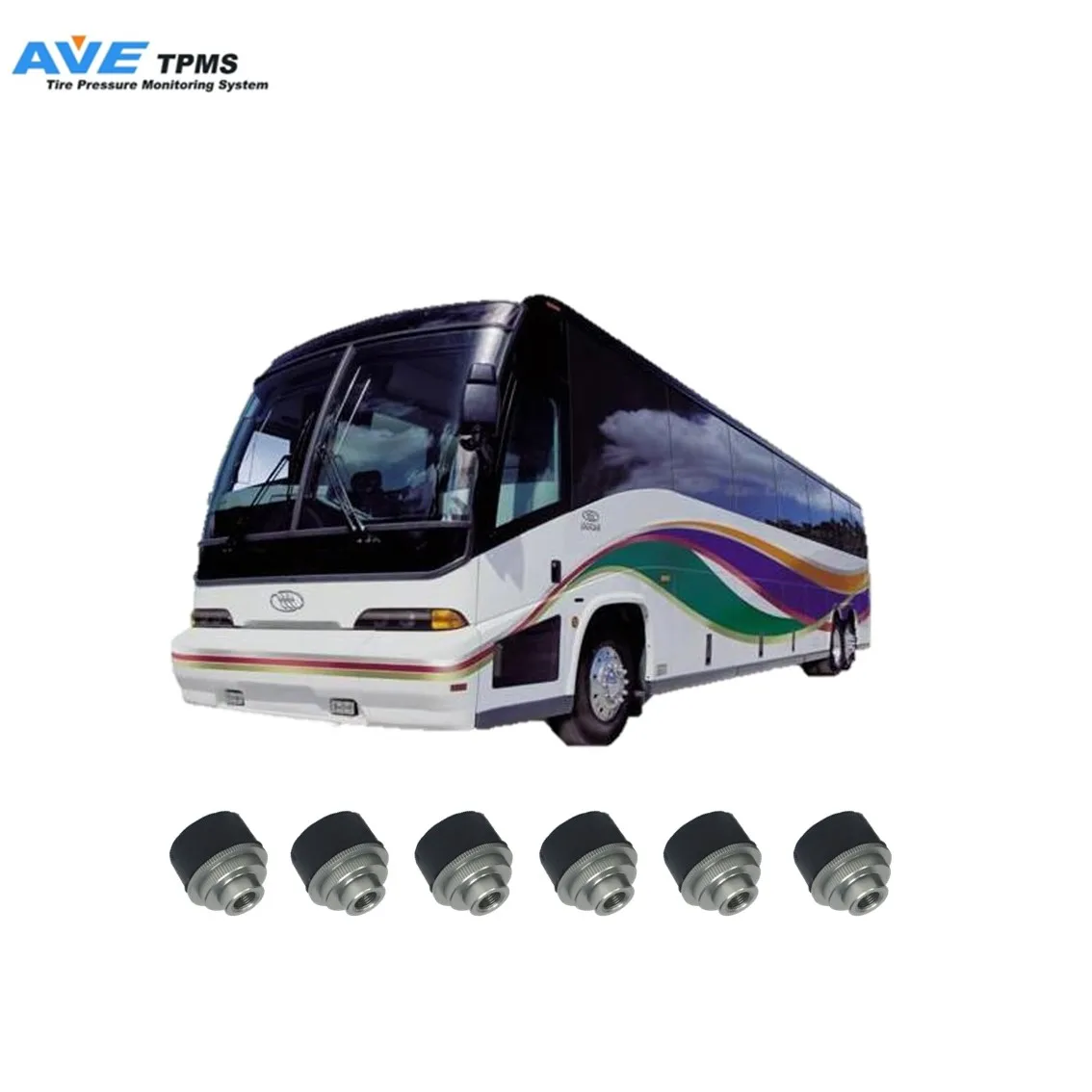 Truck 6 wheel 12 wheel Tire Pressure Monitoring System (TPMS)