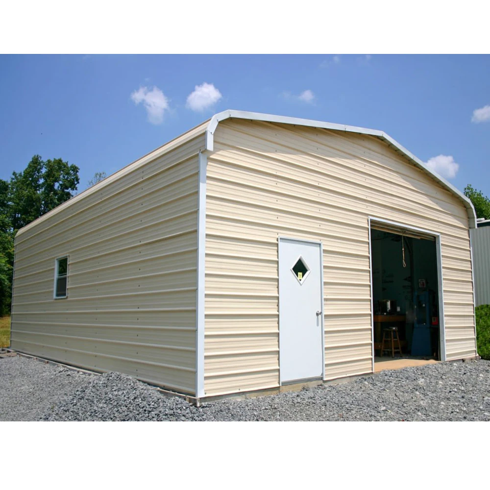 12 ft x 24 ft sheds storage outdoor metal frame enclosed garage shelter