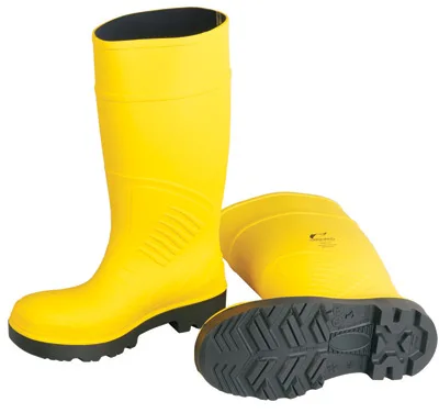 Building Construction Rubber Safety Boots Wholesale Logo Size As Per Customer Demands