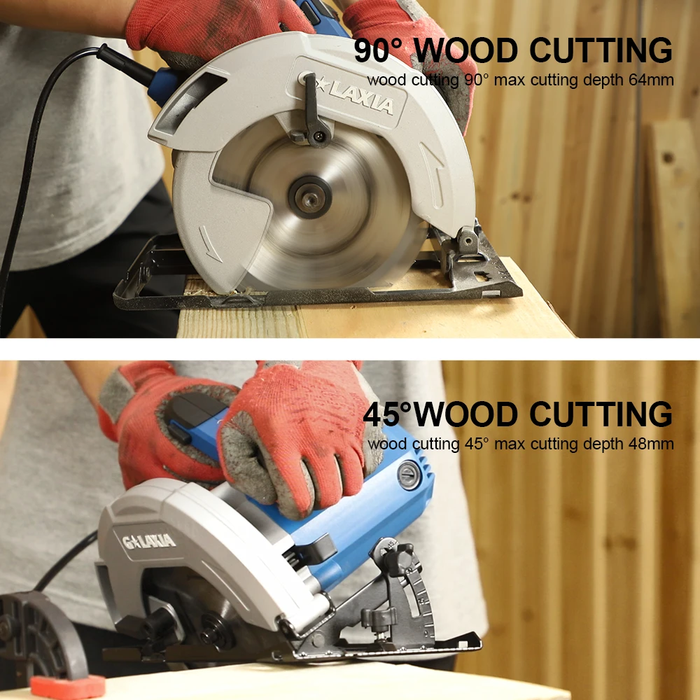 Galaxia 185mm 1500W Circular Saw - Powerful Precision Cutting Tool