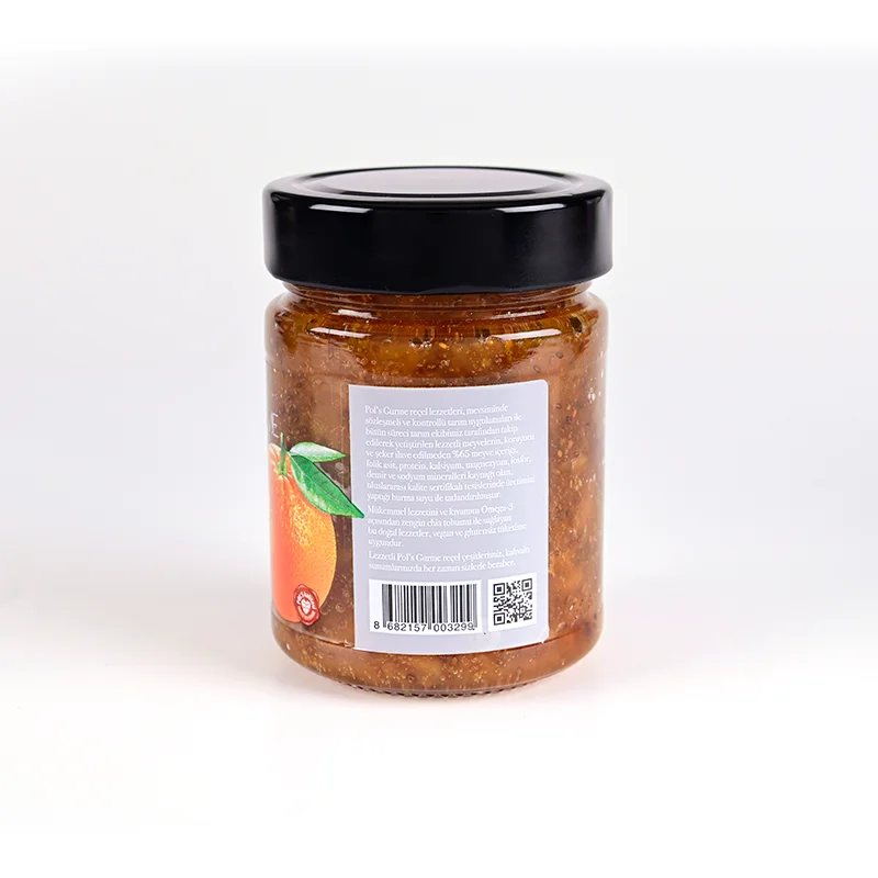 Orange Marmelade Fruit Preserves Organic Natural Gourmet Level No Sugar Fresh Jams Best Selling Grade Pure Healthy