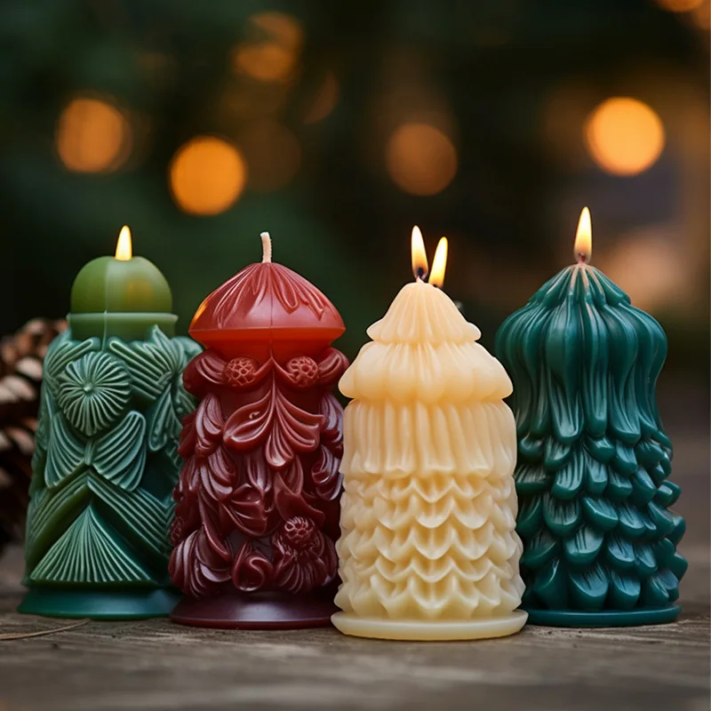 New Ideas DIY Candle Silicone Mold Handmade DIY Gift Aromatherapy Candle Molds
