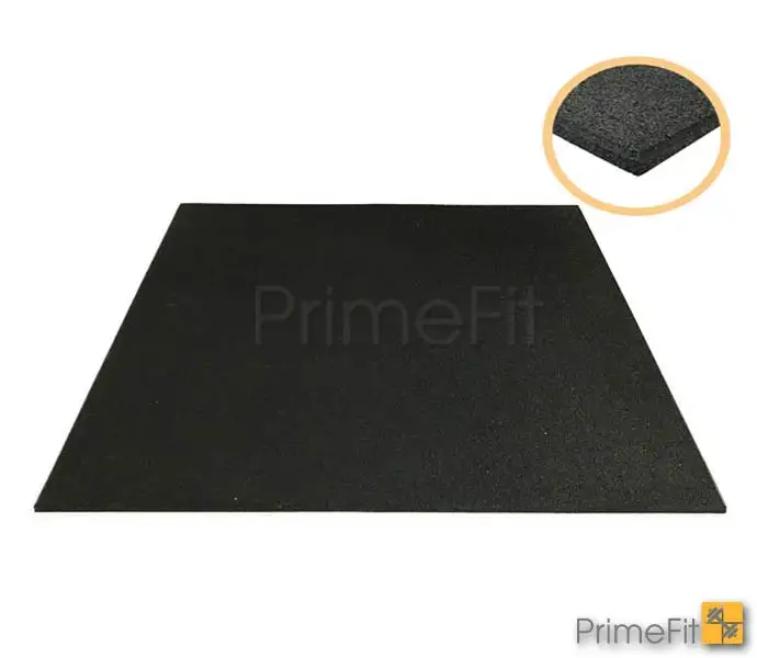 Fitmat SQ 15mm Anti-Slip EPDM Rubber Gym Mats Available in 1000x1000mm or 1000x500mm Tile Sizes